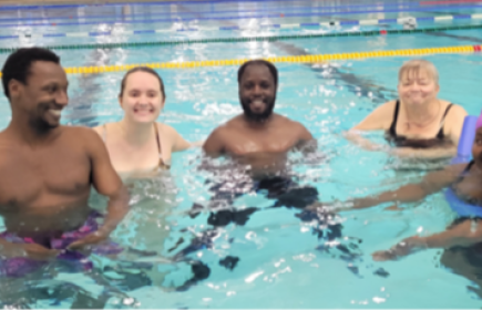 I Fyrishov ser vi Peace Fellows:
Frank Isabirye
Laura Coburn
Martin Githome Mburu
Simlärare Ingegärd
Harrie Adong