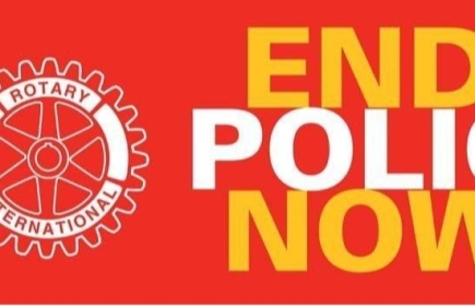 Rotarys internationella projekt ”END POLIO NOW”
för att utrota polio i världen